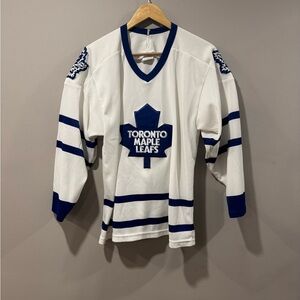 Vintage CCM Maska Toronto Maple Leafs NHL Hockey Jersey